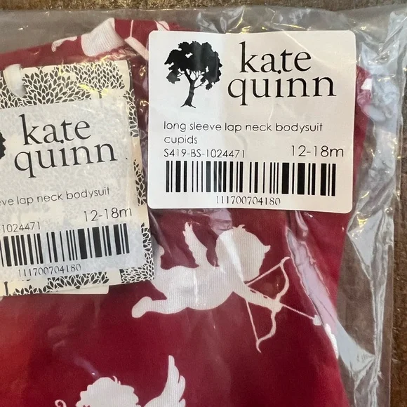 Kate Quinn lap neck bodysuit 12-18 NWT - Picture 3 of 8